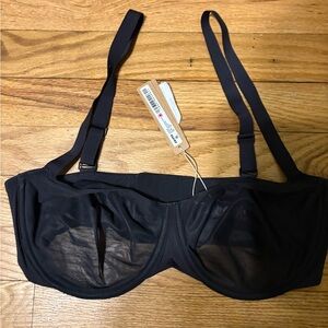 SKIMS Balconette Black Bra